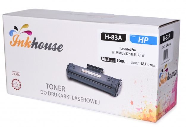 Toner Inkhouse HP [83A] CF283A LJ M125-127, M201/225